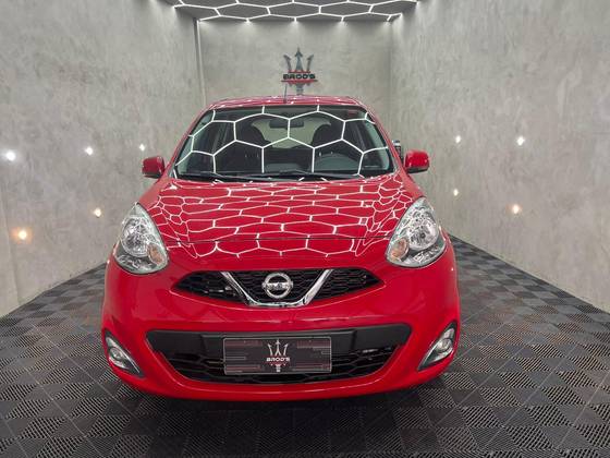 NISSAN MARCH 1.6 SV 16V FLEX 4P XTRONIC NISSAN MARCH 1.6 SV 16V FLEX 4P XTRONIC